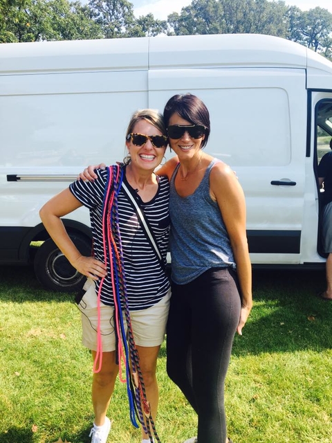 Delia McLinden and Shawna Dahl